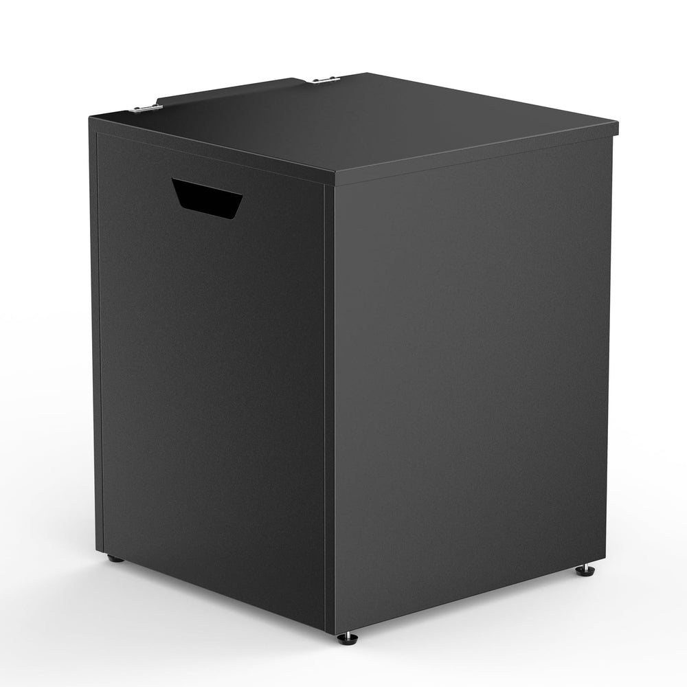Stanbroil front view showing hidden propane tank and tidy outdoor look