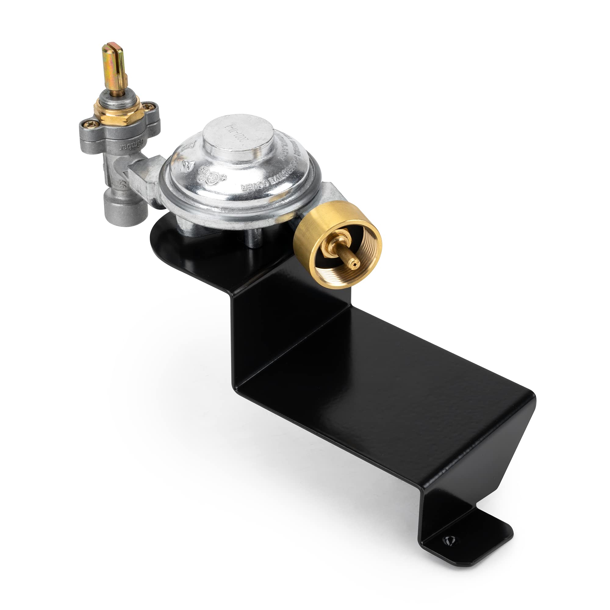 Stanbroil front view regulator showing clean fit and reliable connection