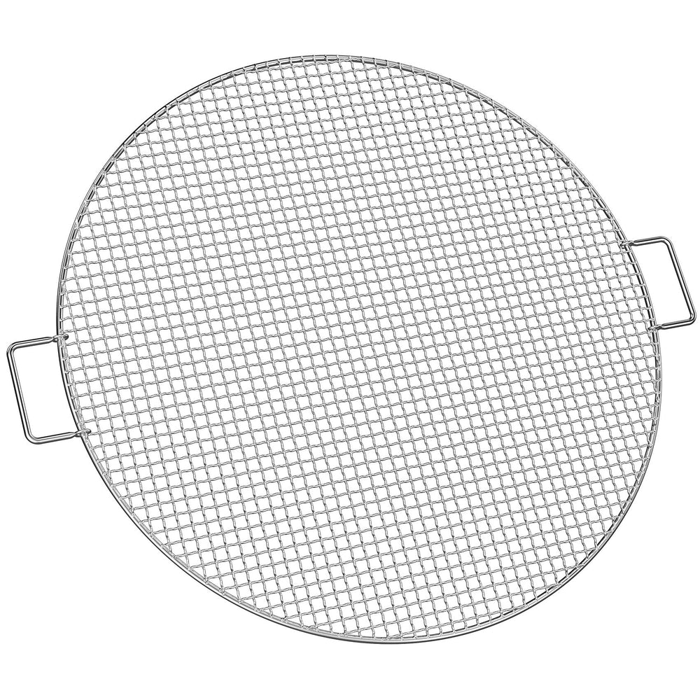 Stanbroil front view of 24-inch round grate showing full cooking surface and even spacing benefit