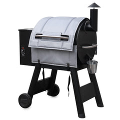 Stanbroil front view of insulation blanket protecting grill — durable outdoor protection