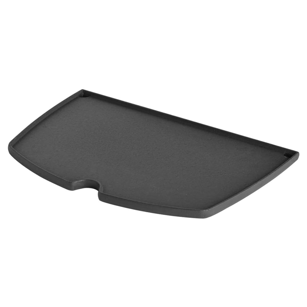 Stanbroil griddle front view showing durable cast iron and fit