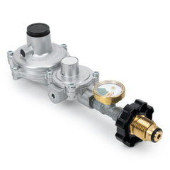 Stanbroil front view showing regulator body and gauge for reliable pressure control