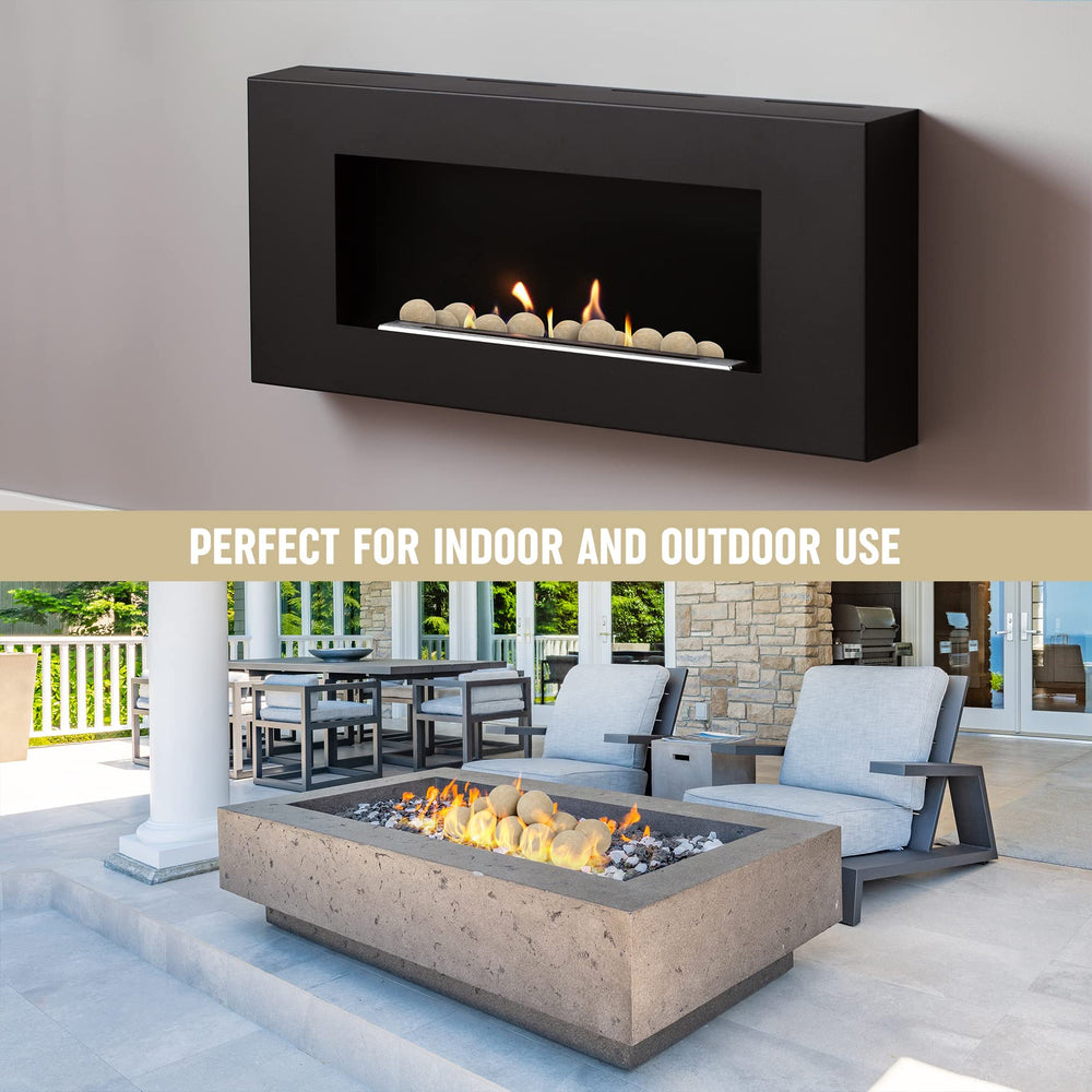 Stanbroil product label and material detail illustrating quality construction and heat tolerance