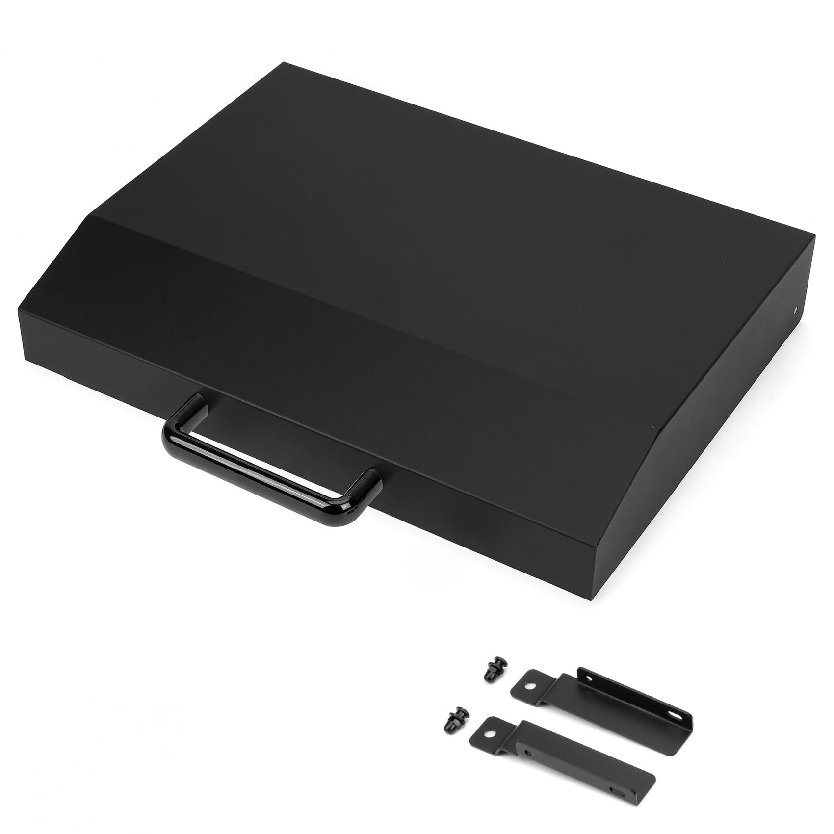 Stanbroil lid front view showing full coverage and protection