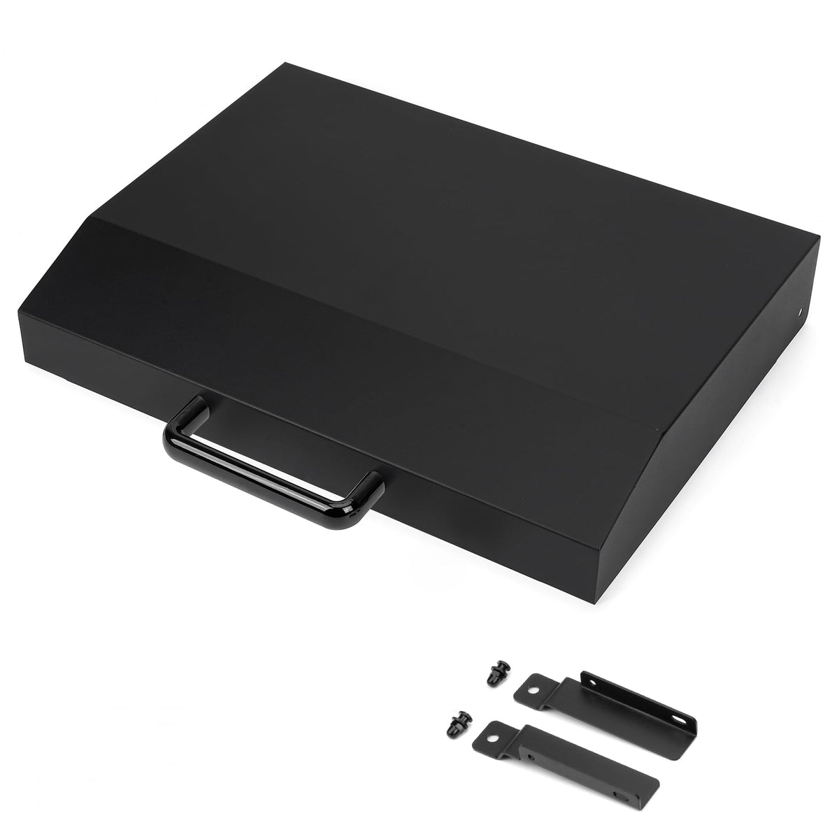 Stanbroil lid front view showing full coverage and protection