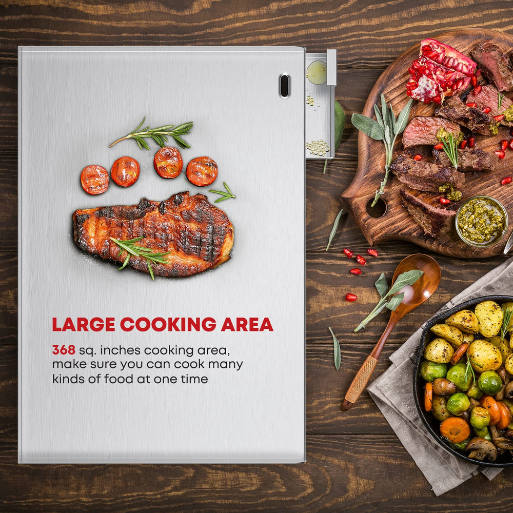 Stanbroil griddle in outdoor cooking scene expanding grill versatility