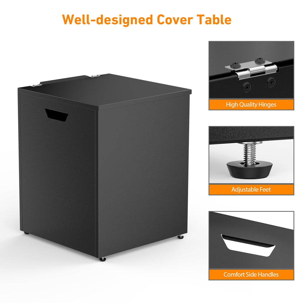 Stanbroil side handle detail for easy transport and repositioning