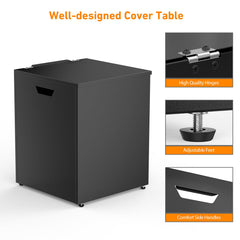 Stanbroil side handle detail for easy transport and repositioning