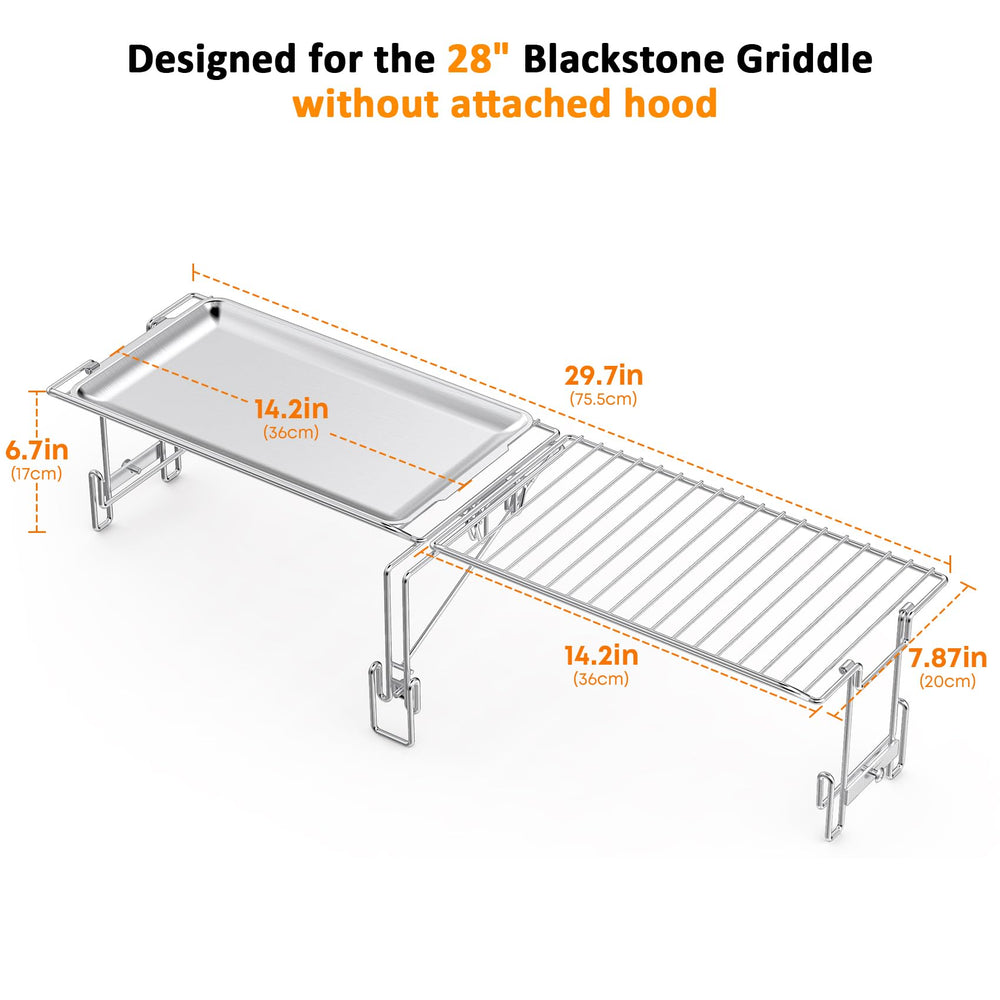 stanbroil side mounting detail shows secure attachment to Blackstone griddle