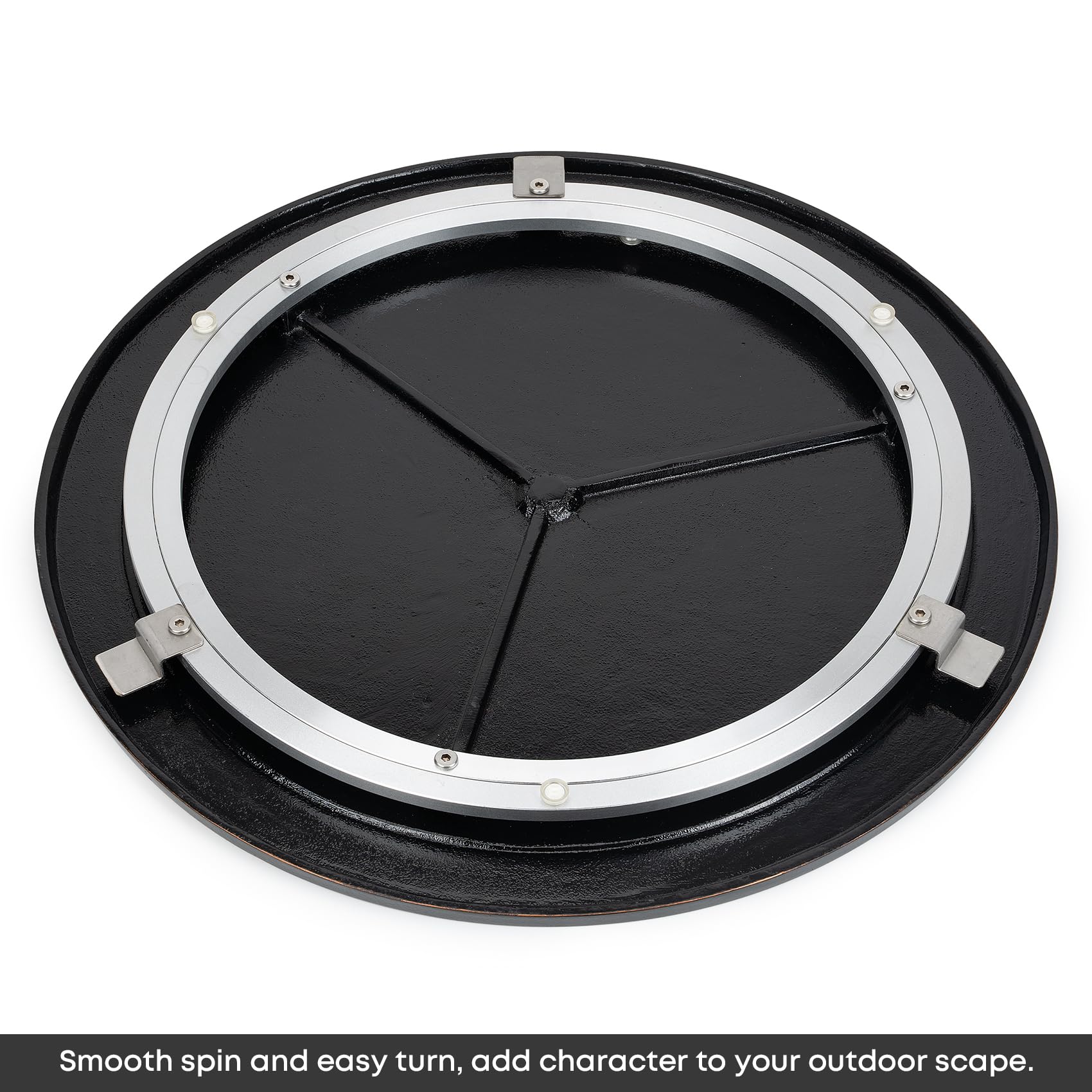 Stanbroil lid beside ruler showing 21.2 inch dimensions for fit verification