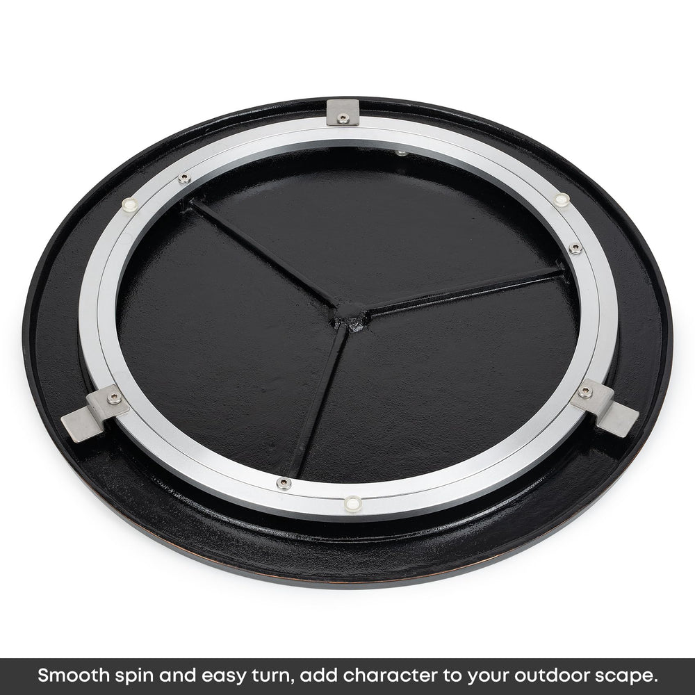 Stanbroil lid beside ruler showing 21.2 inch dimensions for fit verification
