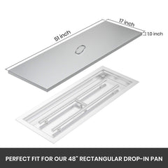 Stanbroil close-up of 304 stainless surface highlighting rust resistance
