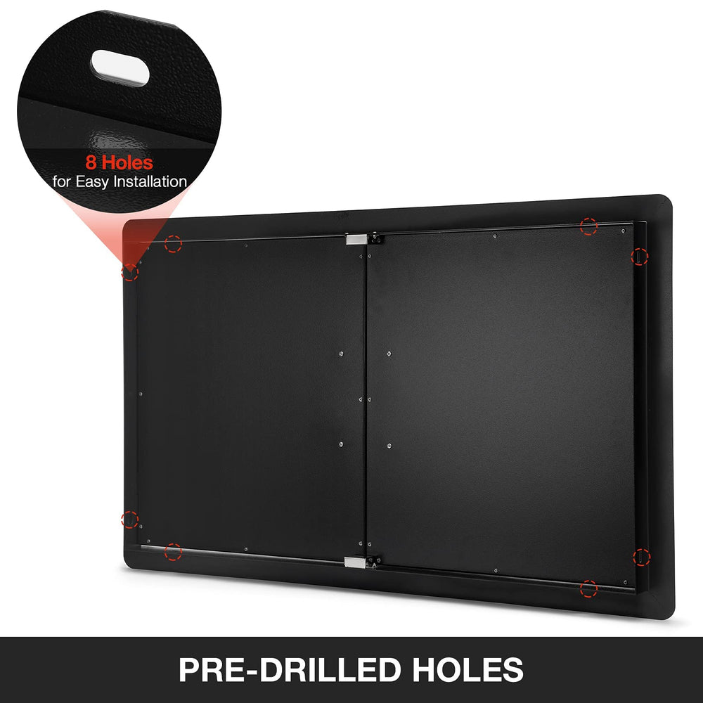 Stanbroil smooth black steel finish close-up for easy cleaning benefit