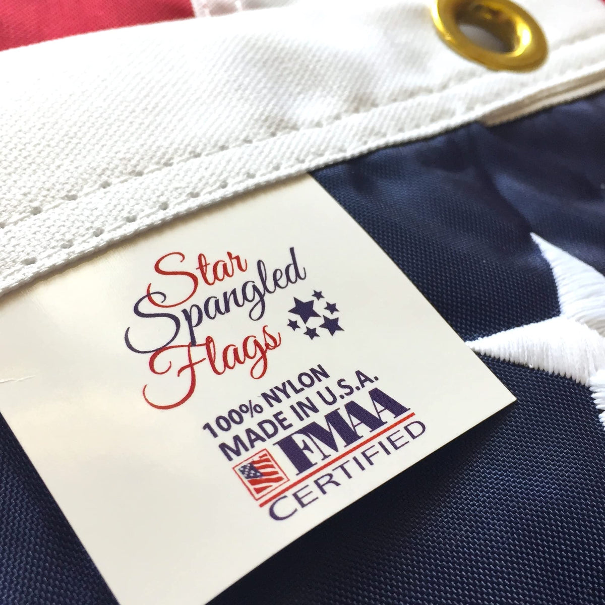 Star Spangled Flags front view showing patriotic 3x5 flag for durable outdoor display