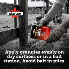 Starbar QuikStrike placed in a bait station reducing non-target exposure