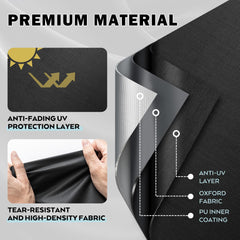 Starcrew seam taping detail displaying heat-sealed seams to prevent water seepage