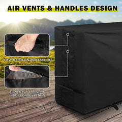 Starcrew air vent and reinforced handle improving airflow and handling