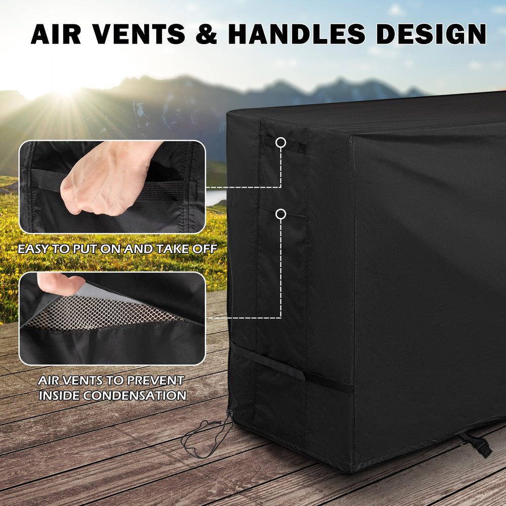 Starcrew air vent detail to reduce condensation and improve airflow beneath cover