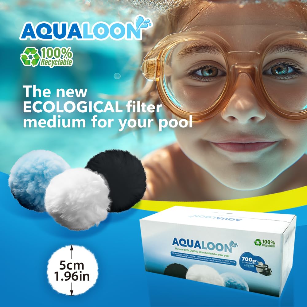 Starmist AQUALOON in a clear pool setting showing cleaner water