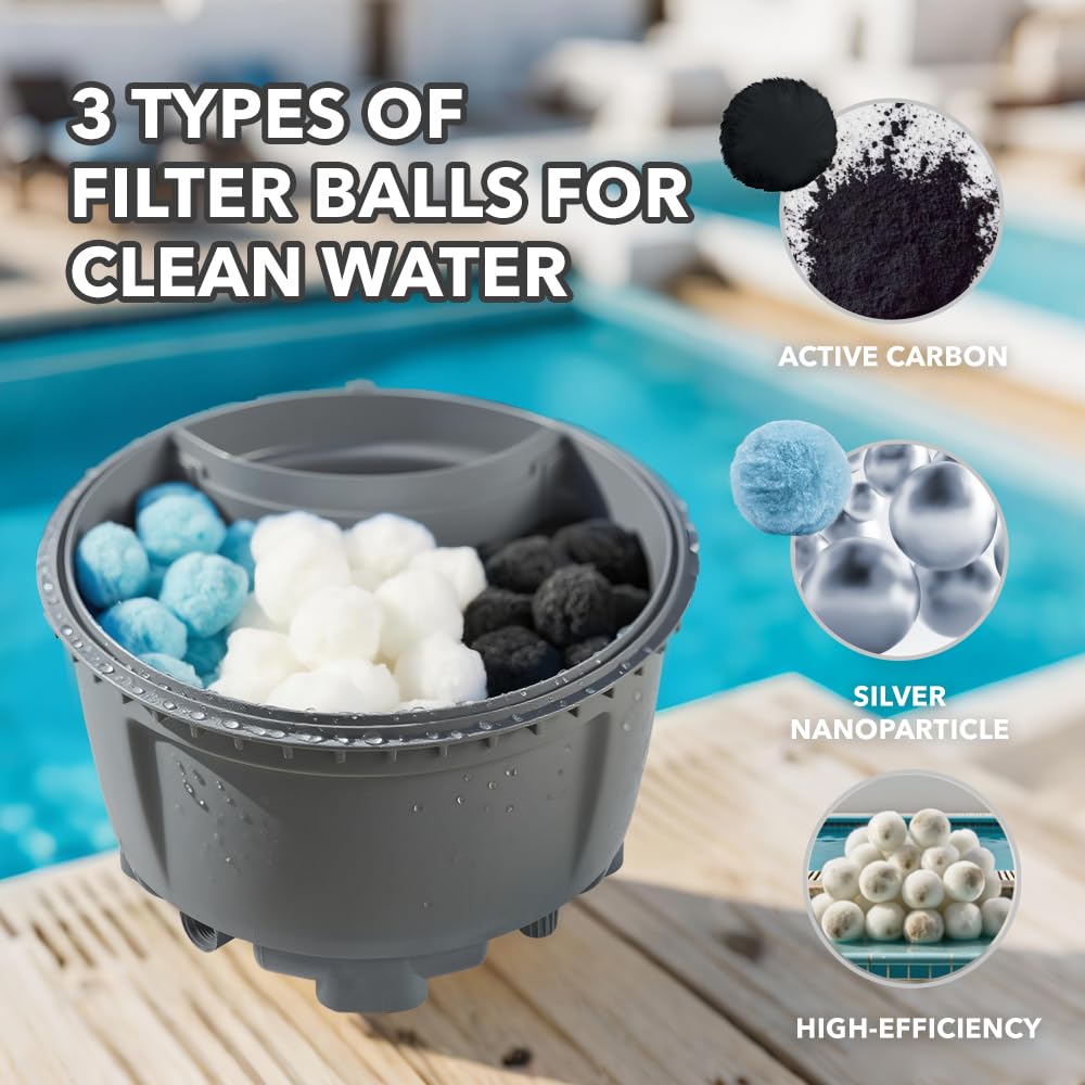 Starmist AQUALOON fiber texture close-up demonstrating fine filtration