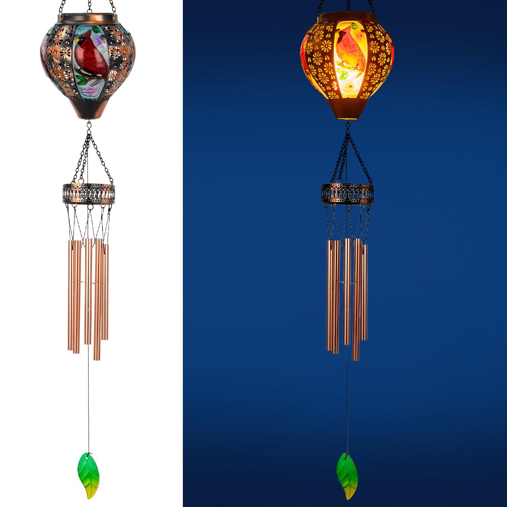 Starsoul front view of hanging wind chime showcasing design and ambiance
