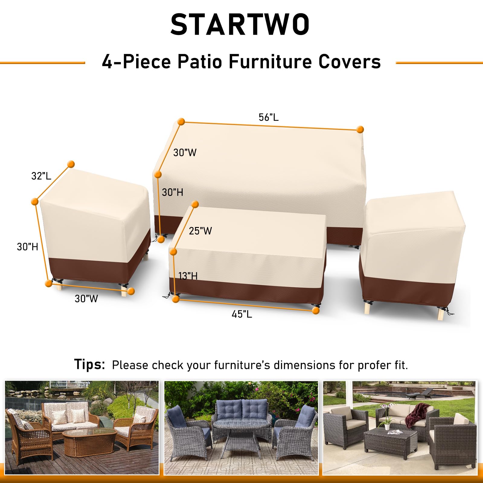 STARTWO close-up showing durable 600D oxford fabric texture and benefit