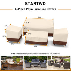 STARTWO close-up showing durable 600D oxford fabric texture and benefit