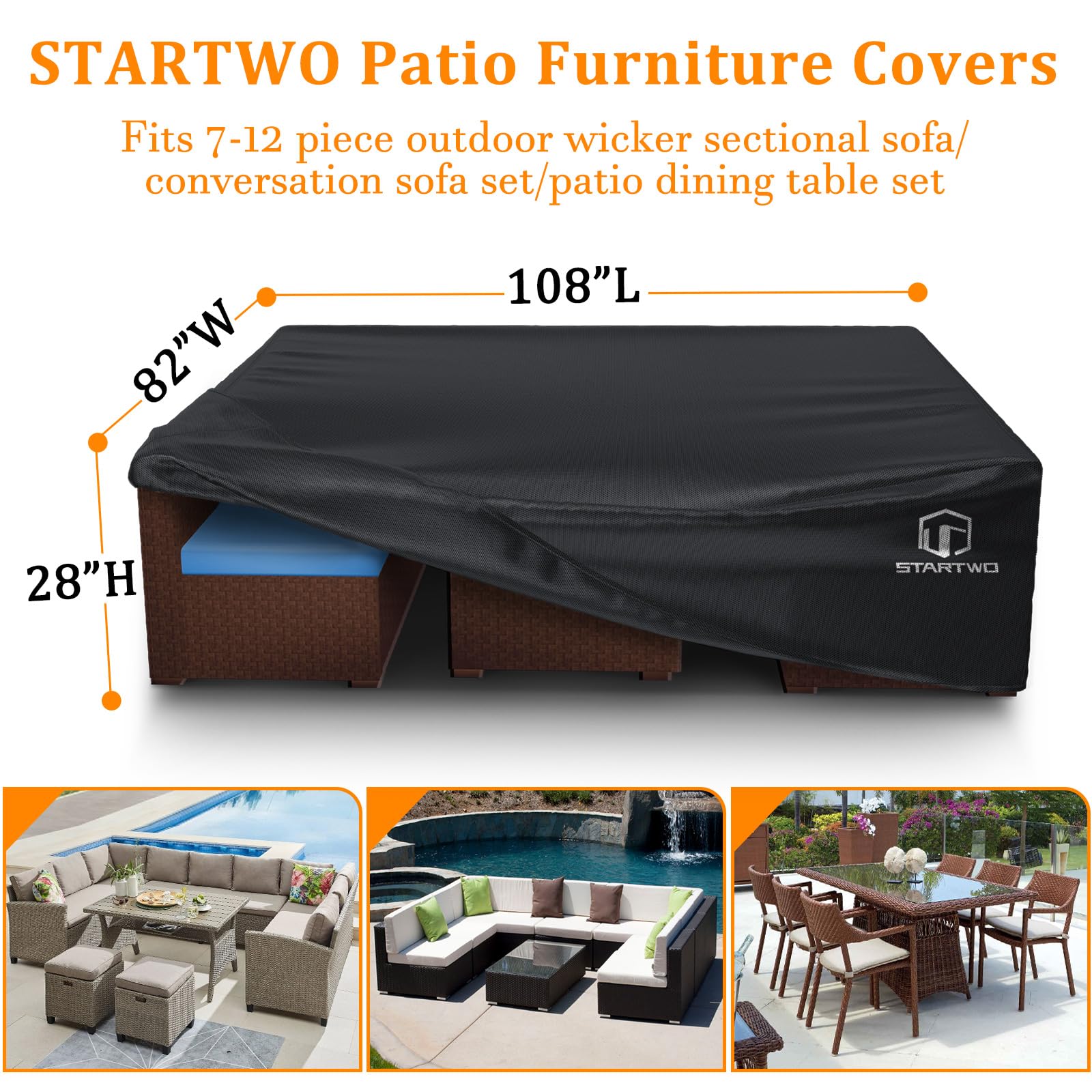 STARTWO close-up of Oxford fabric texture, highlighting tear resistance and durability