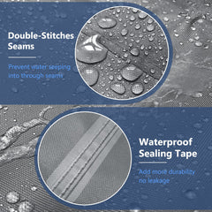 STARTWO reinforced seam and stitching detail, improves longevity and leak prevention
