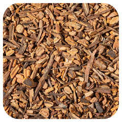 Starwest Botanicals front packaging of 1 lb Mexican sarsaparilla root showing brand and contents benefits