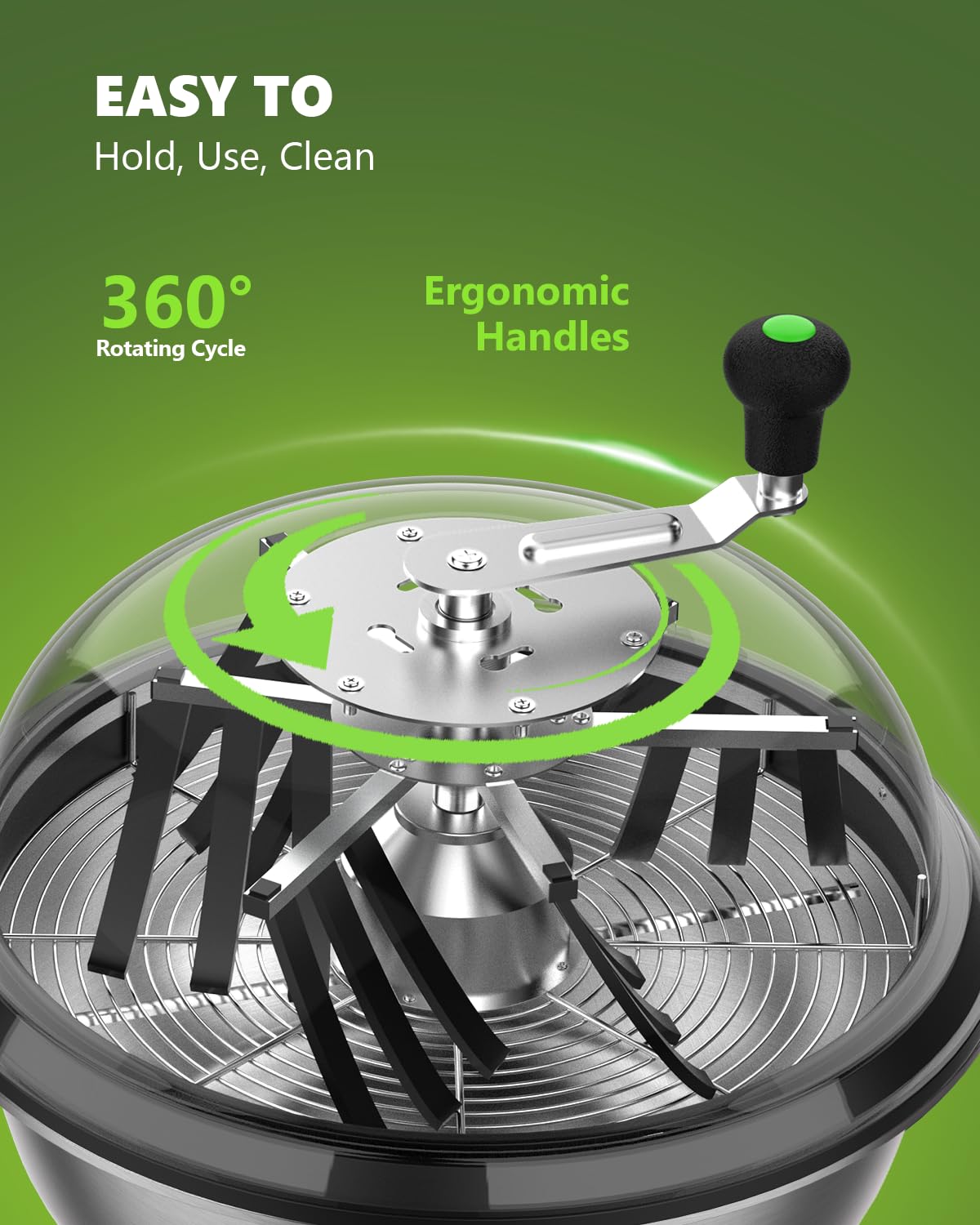 STAYGROW high-grade filter tray underside for efficient collection and cleanup