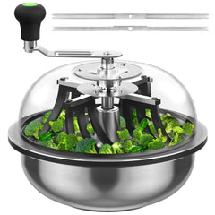 STAYGROW front view of bowl trimmer showing full unit and lid for efficient trimming