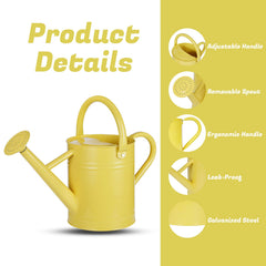 Stdemarzo removable spout detail portraying adjustable flow control for delicate plants