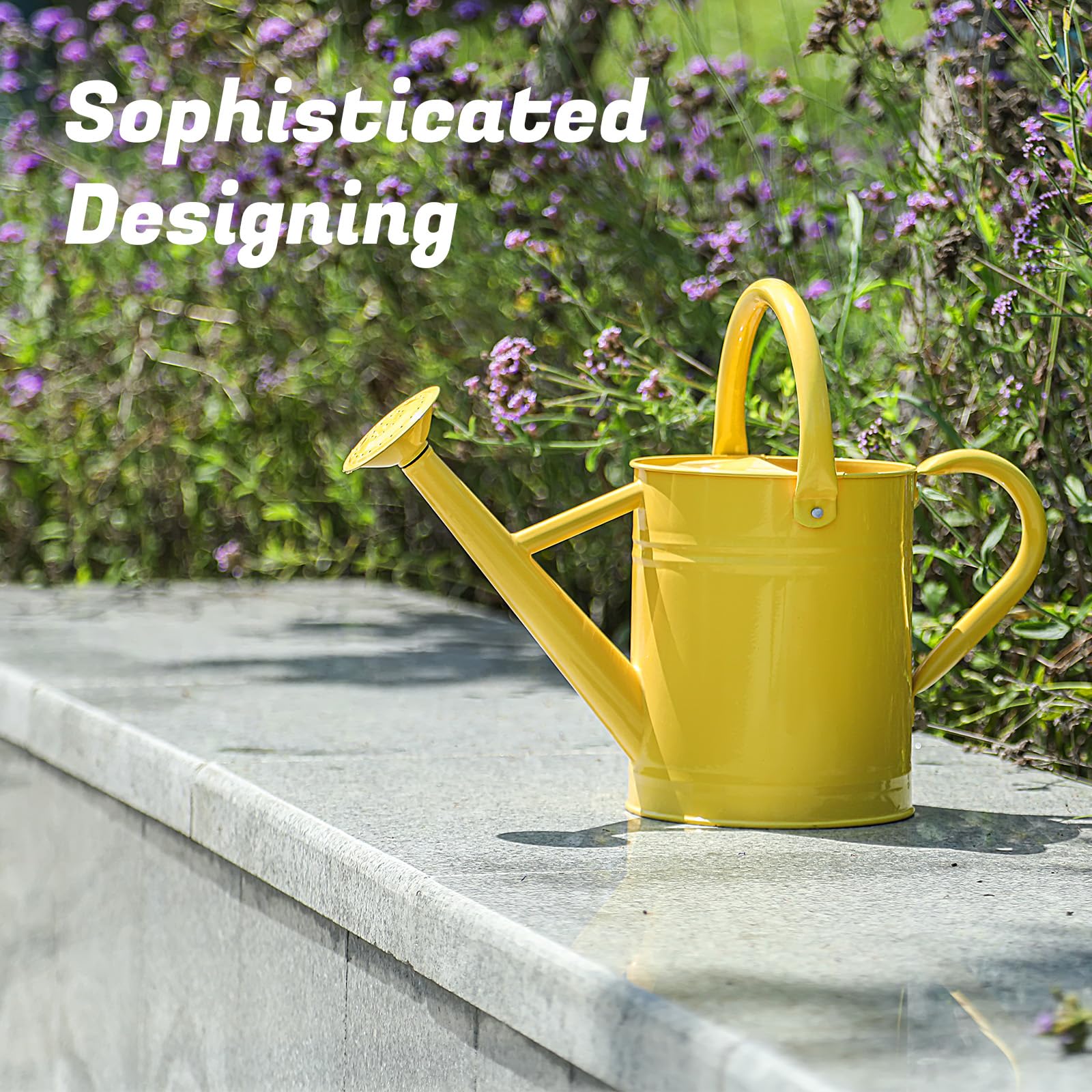 Stdemarzo placed on garden shelf in a sunny setting to show decorative and practical appeal