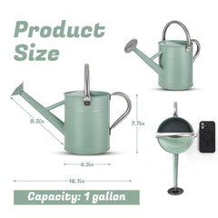 Stdemarzo removable spout detail demonstrating adjustable flow control for plants