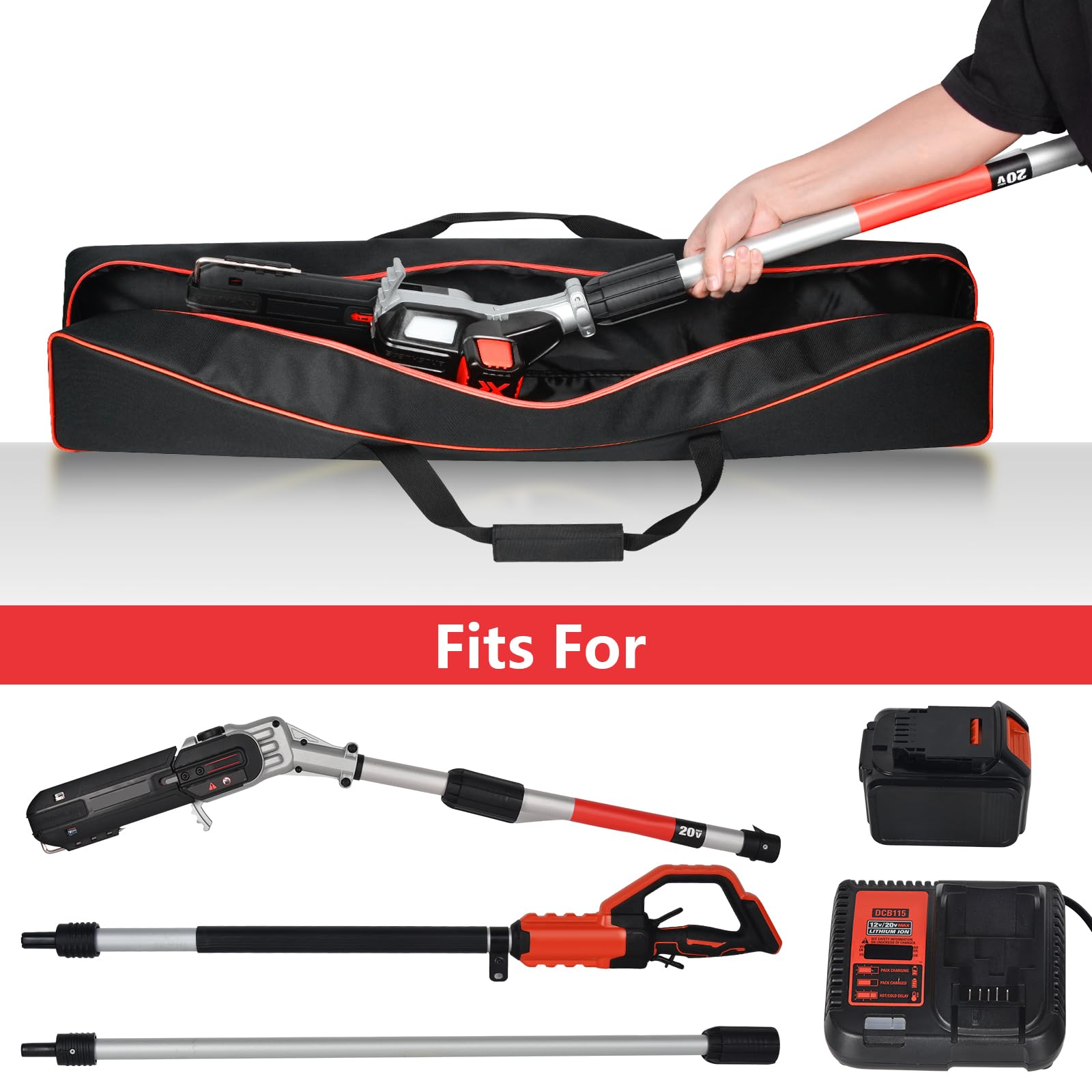 Steadtep bag reinforced handles close-up for comfortable, durable carrying