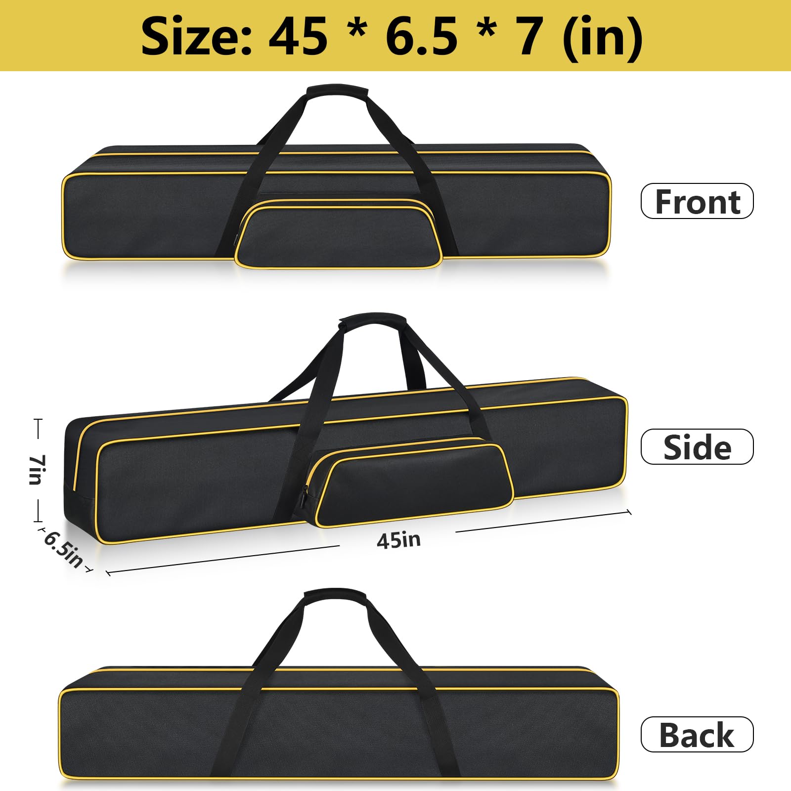 Steadtep bag loaded in truck bed for convenient transport and storage