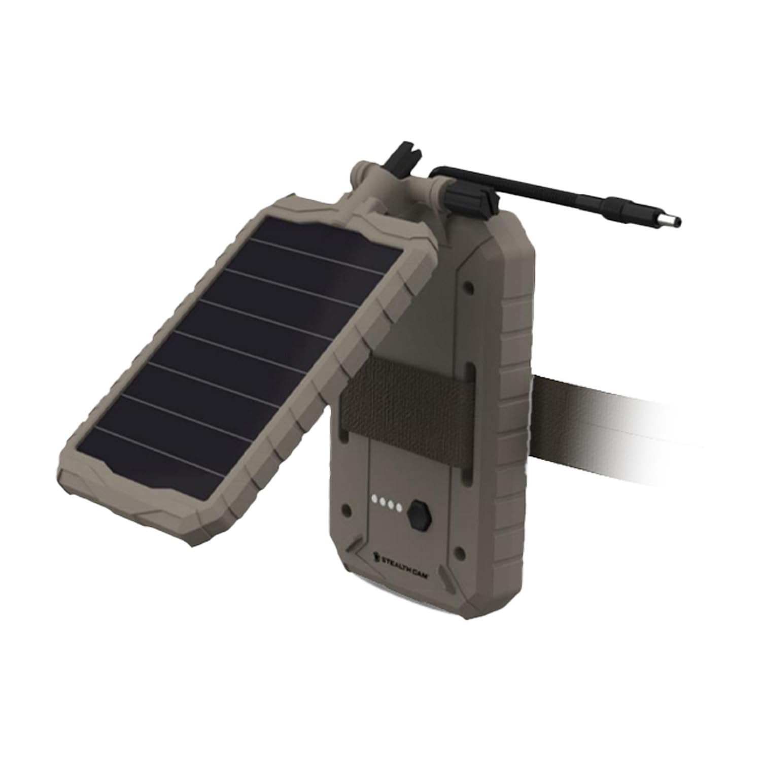Stealth Cam bundle laid out with USB card reader showing quick media access convenience