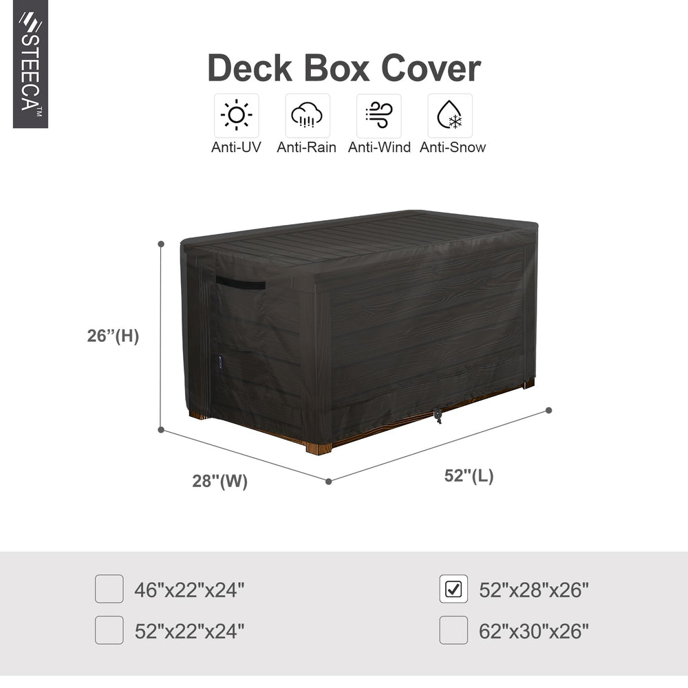 STEECA close-up of 600D polyester texture highlighting durable weather resistance