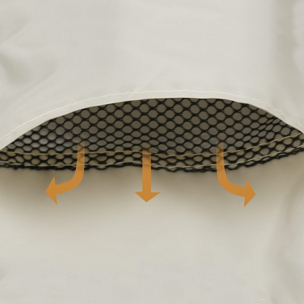 STEECA cover beside measuring tape illustrating fit for 62×30×26 inches