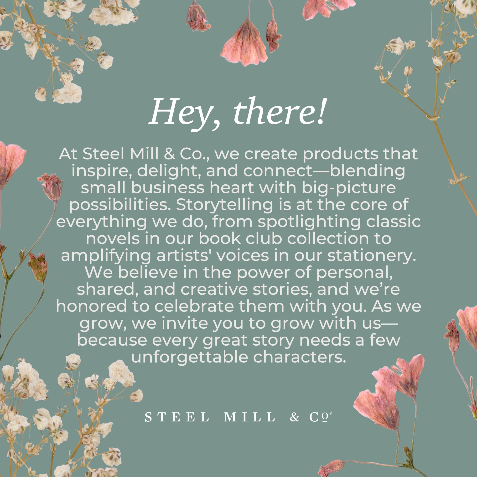 STEEL MILL AND CO. gift-wrapped planter ready for gifting with thoughtful presentation