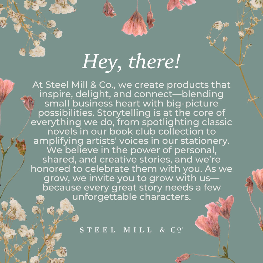STEEL MILL AND CO. gift-wrapped planter ready for gifting with thoughtful presentation