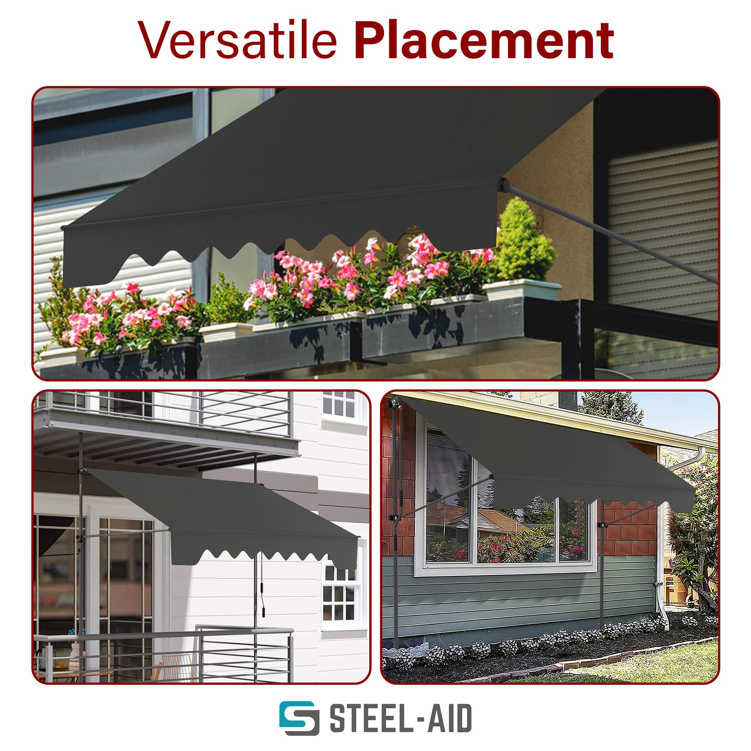 STEELAID seam and edge stitching detail for durable fabric finish