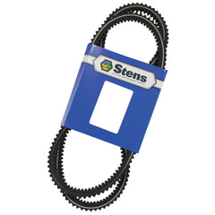 Stens cogged belt close-up showing teeth for improved pulley engagement