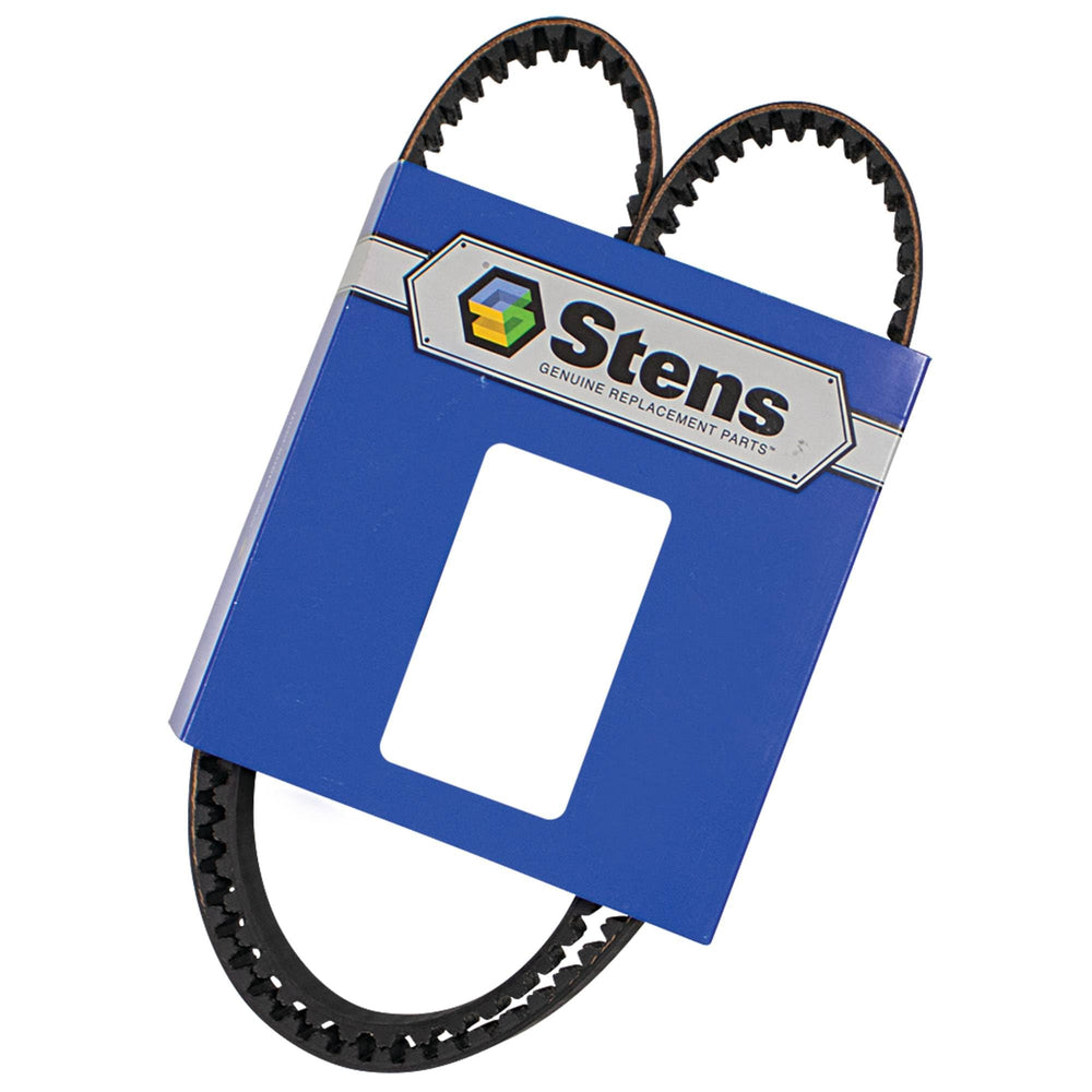 Stens timing belt tooth profile close-up for consistent pulley engagement