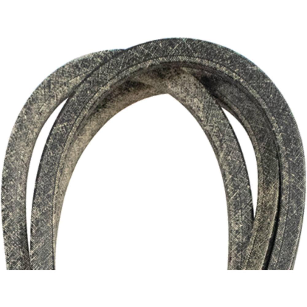 Stens covered belt material close-up highlighting debris resistance and durability