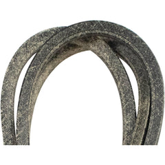 Stens covered belt material close-up highlighting debris resistance and durability