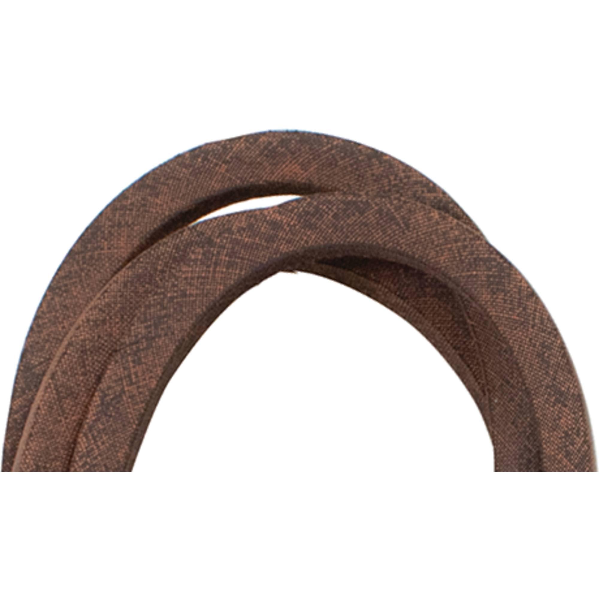 Stens belt cross-section revealing reinforcement for consistent power transfer