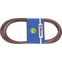 Stens full-length belt laid flat showing 135 1/2" length and correct sizing