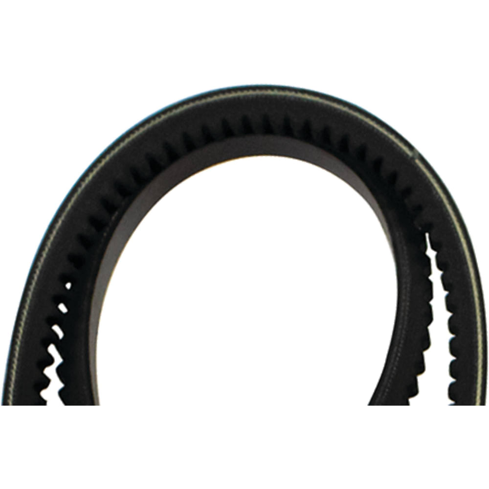 Stens belt laid flat showing full 65.5 inch length for accurate replacement